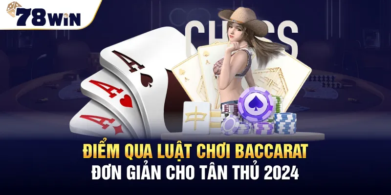 Giới thiệu về luật chơi Baccarat tại nhà cái 78win